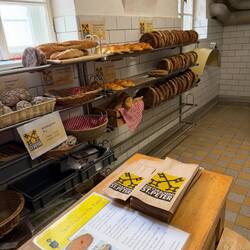 ...alles gebacken in einem Steinofen...!