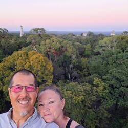 Sunset at Tikal