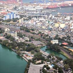 Blick vom Tower zur Diva