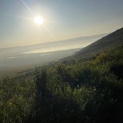 Nochmals einen Blick in den Krater