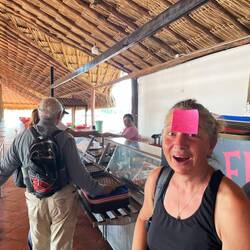 Mittagspause mit Bus