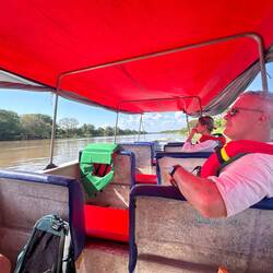 Bootsausflug zu viert