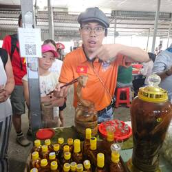 Schnaps mit "Einlage"