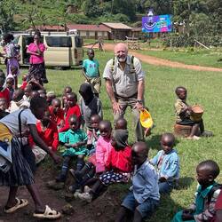 Visited school where our tour guide's wife teaches.