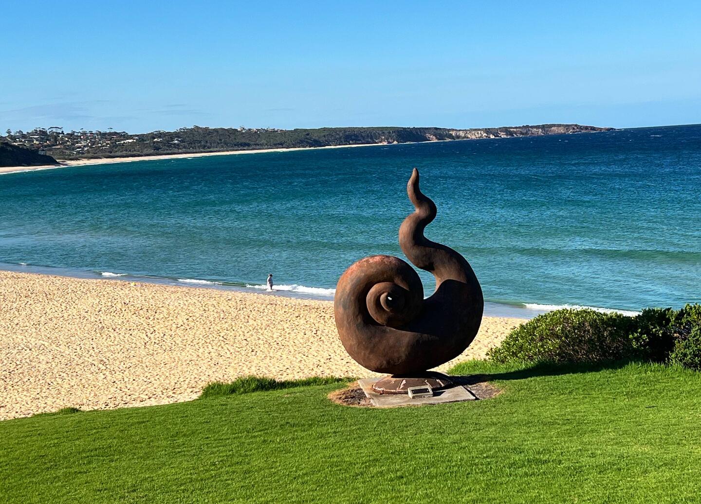Merimbula - Short Point mit "Tide spiral"