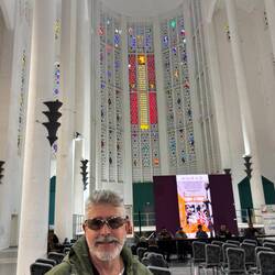 Inside the cathedral