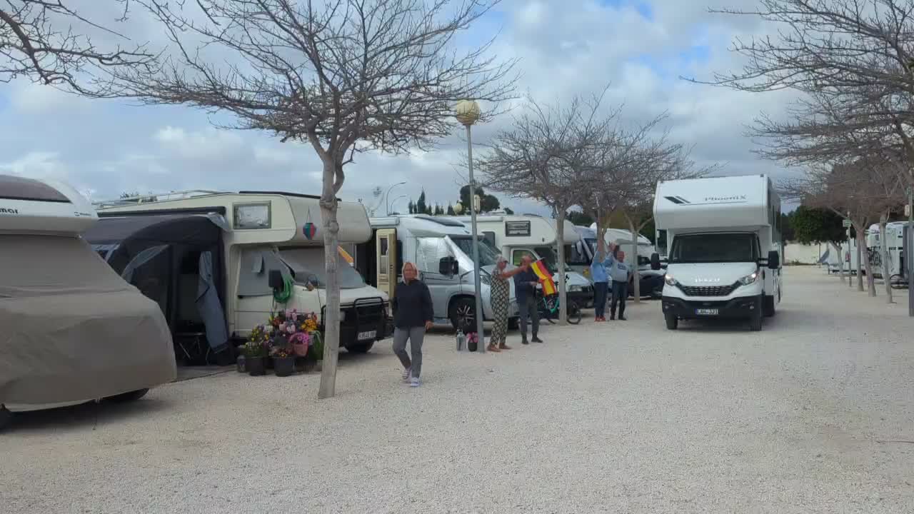 Verabschiedung auf dem Platz