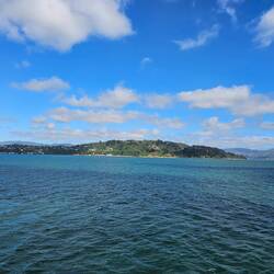 Einfahrt nach Wellington