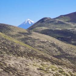 Der Osorno mit Schnee
