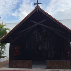A replica of Changi Chapel.