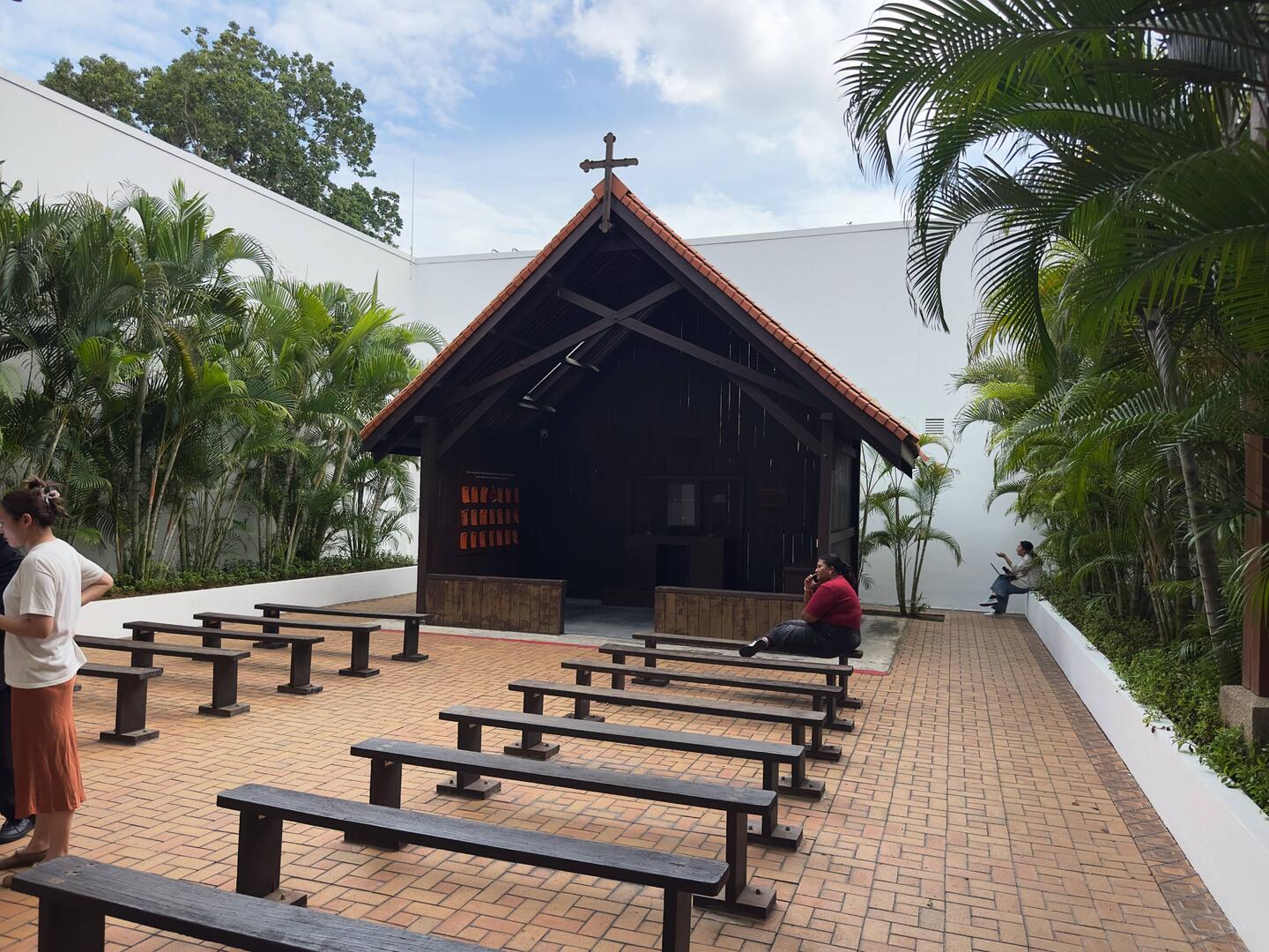 A replica of Changi Chapel.