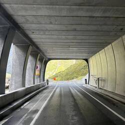 Ausfahrt Richtung Te Anau