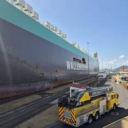 Beladen kann die gesamte Kanalpassage bis zu 500.000 $ Kosten (leer ca. die Hälfte)