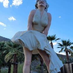 Marilyn Monroe ist in Palms Springs entdeckt worden und wohnte hier