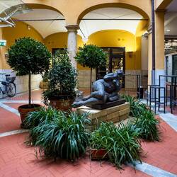 "Pomona Lying Down" by Enzo Pasqualini ... Galleria Falcone e Borsellino.