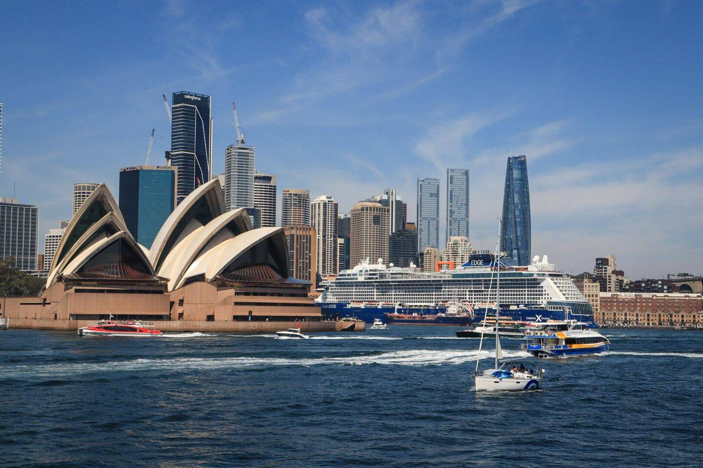 Der berühmte Blick auf die Oper