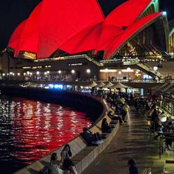 Auch bei Nacht eine Wucht
