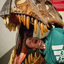 Im Naturlundemuseum ist anfassen erlaubt 😅