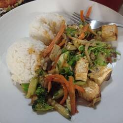 Je vais me régaler Thai coco et tofu