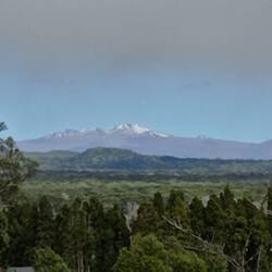 Un peu de neige au Mauna Kea