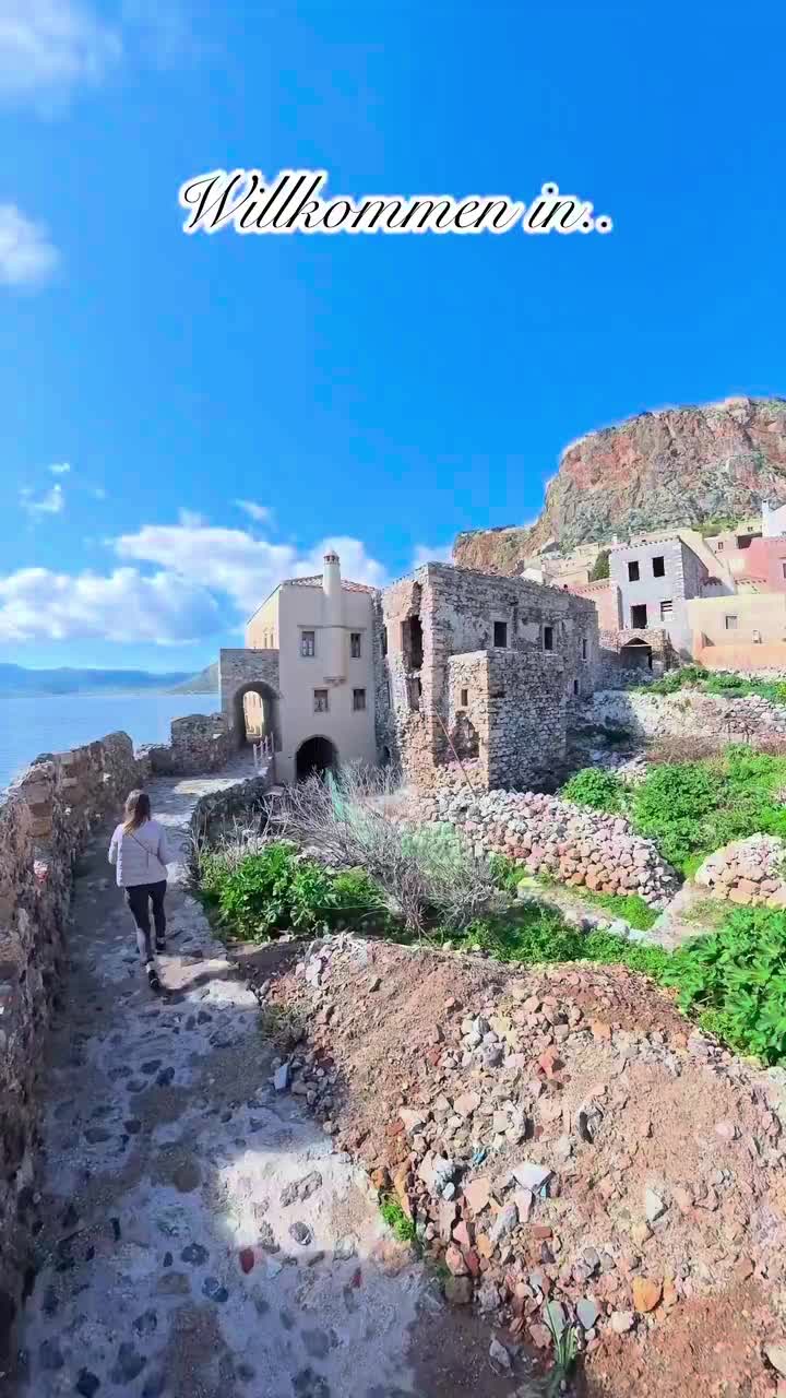 Highlight-Monemvasia❤️‍🔥 2min🎥🍿