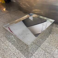 Untitled sculpture by Rirkit Tiravanija.