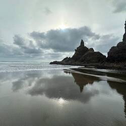 ... während die Flut zurückkehrt (ca. alle 12h)