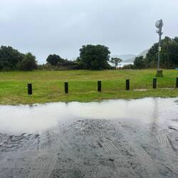 Fast mehr See in der 'Glunge' als im Lake Kai Iwi