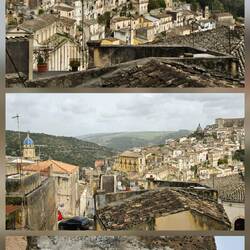 Blick zurück , da drüben kommen wir her