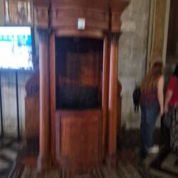 The confession box