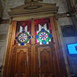 Inside the cathedral