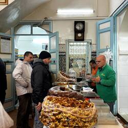 It was so busy. There is a further room that was packed.