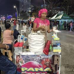 Oder Kratzeis mit Sirup