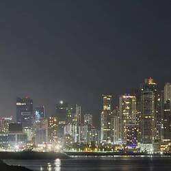 Und der Blick auf die Skyline