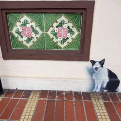 Murals at Katong Antique House by Alvin Mark Tan.
