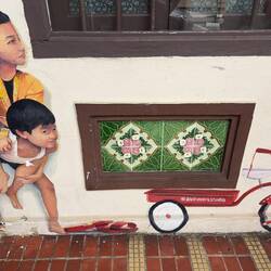Murals at Katong Antique House by Alvin Mark Tan.
