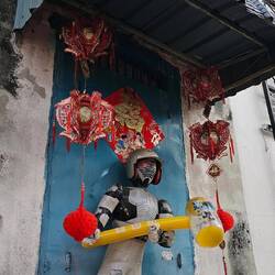 ... chinesische Neue Jahr dekoriert.