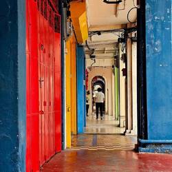 Mir gefällt auch das bunte treiben in George Town sehr.