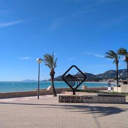 Die Promenade ist verwaist