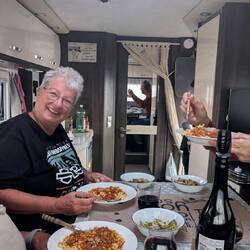 Wir machen es uns im WoMo gemütlich