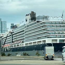 Our ship! The Noordam