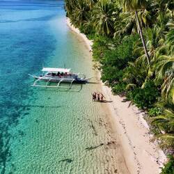 Long Beach auf Cagsalay Island