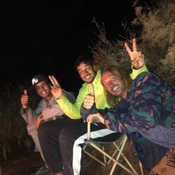 Abdullah und Milo und ich in der Partynacht! 🎆