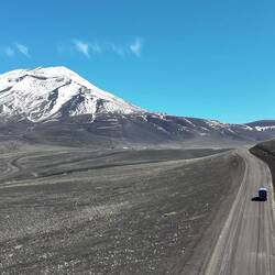 Auffahrt zum Lonquimay