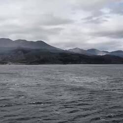 Ushuaia as we depart