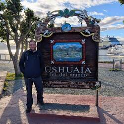 This is the southernmost city in the world ("end of the world")