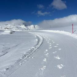 Unsere Spuren im Schnee