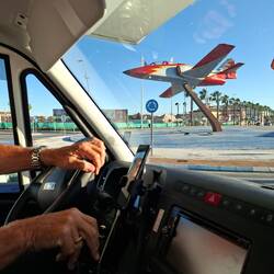 Kreisverkehr in Los Alcàzares