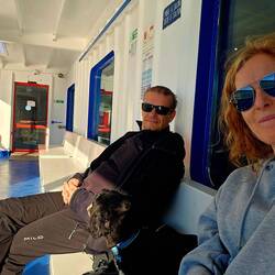 Izpluli... sonček zdaj sije na drugi strani...