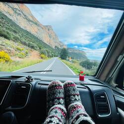 ..ich hab noch warme Patschi an,aber eine Std. später hat es bereits wieder 18Grad draußen 👍🏻